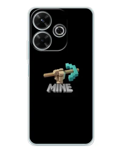 Чохол для Xiaomi Redmi 13 з картинкою «Алмазне кайло»