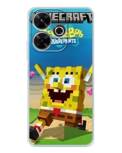 Чохол для Xiaomi Redmi 13 з картинкою «Губка Боб Minecraft» Чохол для Xiaomi Redmi 13 з картинкою «Губка Боб Minecraft»