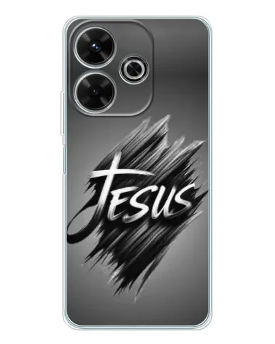 Чохол для Xiaomi Redmi 13 з картинкою «Напис Jesus Graffiti» Чохол для Xiaomi Redmi 13 з картинкою «Напис Jesus Graffiti»