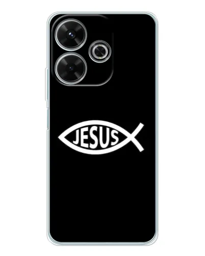 Чохол для Xiaomi Redmi 13 з картинкою «Класичний Jesus» Чохол для Xiaomi Redmi 13 з картинкою «Класичний Jesus»