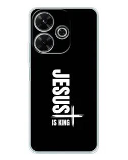 Чохол для Xiaomi Redmi 13 з картинкою «Вертикаль віри Jesus»