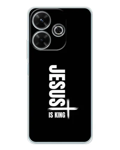 Чохол для Xiaomi Redmi 13 з картинкою «Вертикаль віри Jesus» Чохол для Xiaomi Redmi 13 з картинкою «Вертикаль віри Jesus»