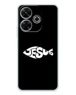Чехол для Xiaomi Redmi 13 с картинкой «Рыба Jesus» Чехол для Xiaomi Redmi 13 с картинкой «Рыба Jesus»