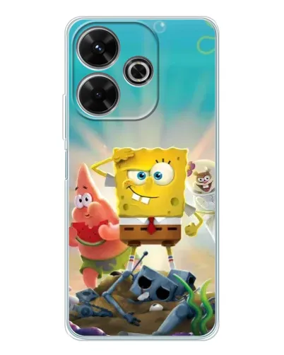 Чехол для Xiaomi Redmi 13 с картинкой «Спанч Боб победитель» Чехол для Xiaomi Redmi 13 с картинкой «Спанч Боб победитель»