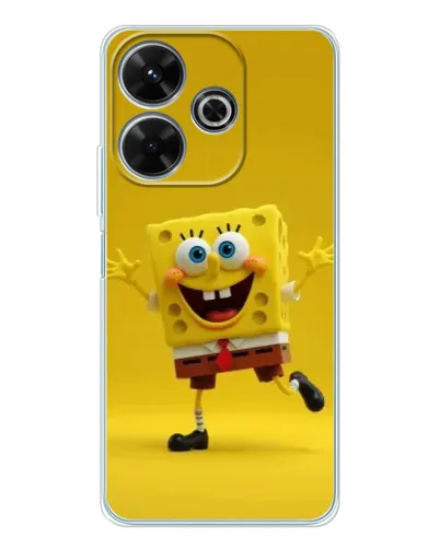 Чехол для Xiaomi Redmi 13 с картинкой «Позитивный Губка Боб» Чехол для Xiaomi Redmi 13 с картинкой «Позитивный Губка Боб»