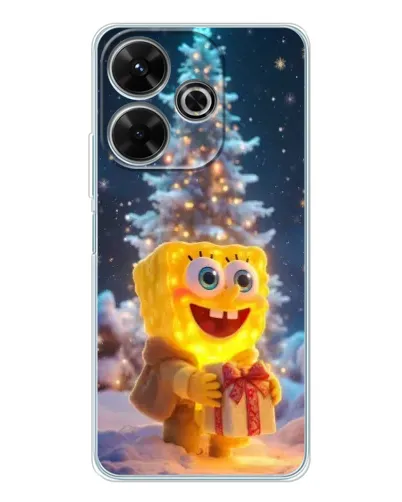 Чехол для Xiaomi Redmi 13 с картинкой «Рождественский Спанч Боб» Чехол для Xiaomi Redmi 13 с картинкой «Рождественский Спанч Боб»
