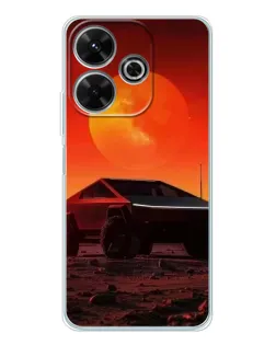 Чехол для Xiaomi Redmi 13 с картинкой «Cybertruck на Марсе» Чехол для Xiaomi Redmi 13 с картинкой «Cybertruck на Марсе»