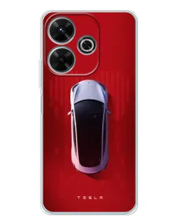 Чехол для Xiaomi Redmi 13 с картинкой «Tesla Top View» Чехол для Xiaomi Redmi 13 с картинкой «Tesla Top View»