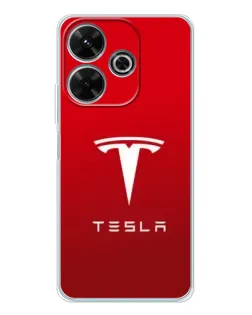 Чехол для Xiaomi Redmi 13 с картинкой «Tesla Red Classic» Чехол для Xiaomi Redmi 13 с картинкой «Tesla Red Classic»