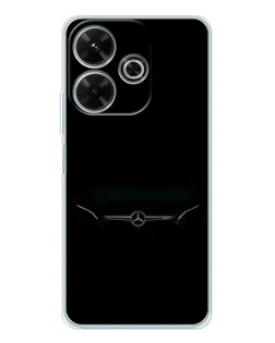 Чехол для Xiaomi Redmi 13 с картинкой «Mercedes Stealth Look»