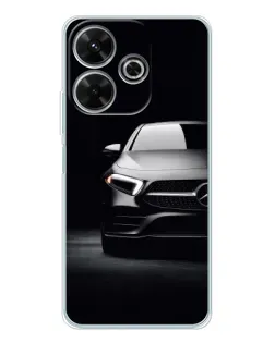 Чехол для Xiaomi Redmi 13 с картинкой «Свет фар Mercedes»