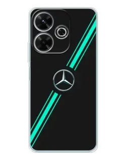 Чехол для Xiaomi Redmi 13 с картинкой «Спортивные линии Mercedes» Чехол для Xiaomi Redmi 13 с картинкой «Спортивные линии Mercedes»