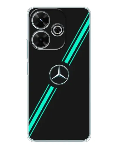Чехол для Xiaomi Redmi 13 с картинкой «Спортивные линии Mercedes» Чехол для Xiaomi Redmi 13 с картинкой «Спортивные линии Mercedes»