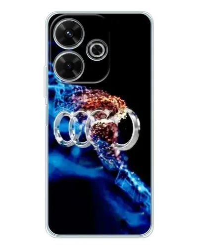 Чехол для Xiaomi Redmi 13 с картинкой «Энергия лого Audi»