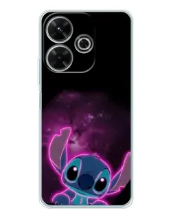 Чохол для Xiaomi Redmi 13 з картинкою «Неоновий Stitch»