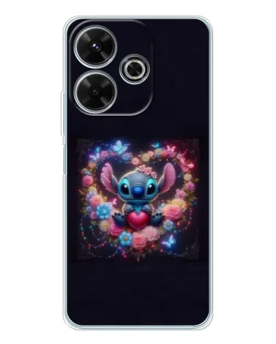 Чохол для Xiaomi Redmi 13 з картинкою «Stitch у квітах» Чохол для Xiaomi Redmi 13 з картинкою «Stitch у квітах»