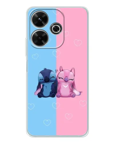 Чохол для Xiaomi Redmi 13 з картинкою «Stitch та Angel Love» Чохол для Xiaomi Redmi 13 з картинкою «Stitch та Angel Love»