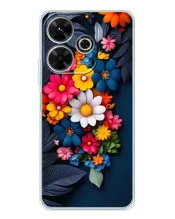 Чохол для Xiaomi Redmi 13 з картинкою «Квіткова феєрія» Чохол для Xiaomi Redmi 13 з картинкою «Квіткова феєрія»