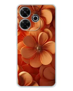 Чохол для Xiaomi Redmi 13 з картинкою «Помаранчева макро квітка» Чохол для Xiaomi Redmi 13 з картинкою «Помаранчева макро квітка»