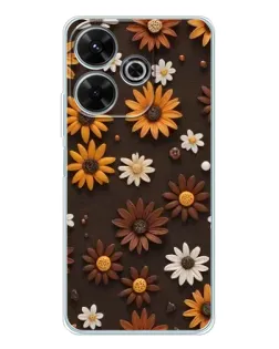 Чохол для Xiaomi Redmi 13 з картинкою «Візерунок з маленьких соняшників» Чохол для Xiaomi Redmi 13 з картинкою «Візерунок з маленьких соняшників»