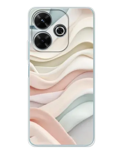Чехол для Xiaomi Redmi 13 с картинкой «Пастельные нежные волны» Чехол для Xiaomi Redmi 13 с картинкой «Пастельные нежные волны»