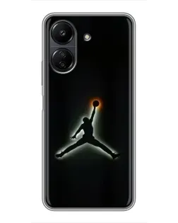 Чехол для Xiaomi Redmi 13C с картинкой «Jordan Gradient Logo» Чехол для Xiaomi Redmi 13C с картинкой «Jordan Gradient Logo»