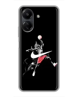 Чехол для Xiaomi Redmi 13C с картинкой «Jordan Jumpman» Чехол для Xiaomi Redmi 13C с картинкой «Jordan Jumpman»