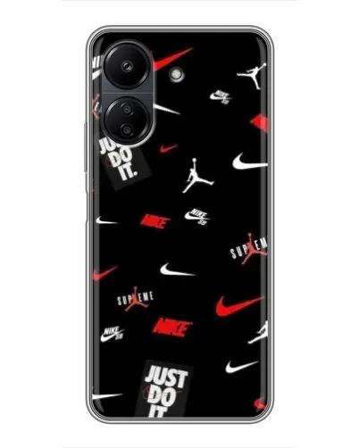 Чехол для Xiaomi Redmi 13C с картинкой «Nike Mix Pattern» Чехол для Xiaomi Redmi 13C с картинкой «Nike Mix Pattern»