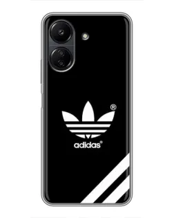 Чехол для Xiaomi Redmi 13C с картинкой «Adidas с диагональными полосами»