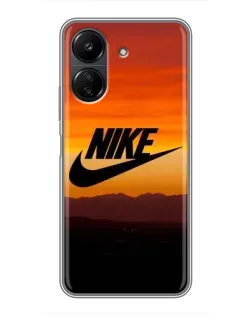 Чехол для Xiaomi Redmi 13C с картинкой «Nike — вечерний горизонт» Чехол для Xiaomi Redmi 13C с картинкой «Nike — вечерний горизонт»