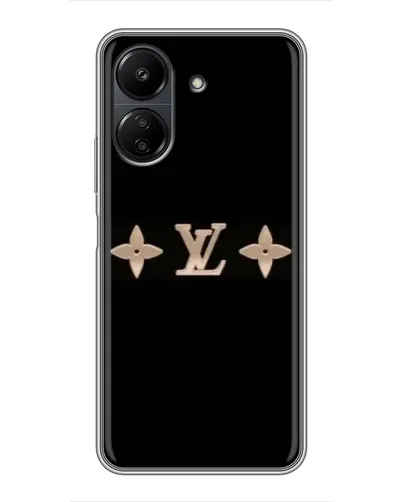 Чехол для Xiaomi Redmi 13C с картинкой «Louis Vuitton — минимализм»