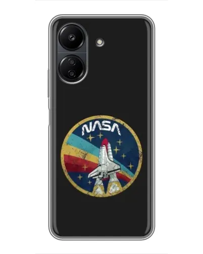 Чехол для Xiaomi Redmi 13C с картинкой «NASA — эмблема миссии» Чехол для Xiaomi Redmi 13C с картинкой «NASA — эмблема миссии»