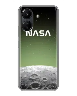 Чехол для Xiaomi Redmi 13C с картинкой «NASA — лунный градиент»