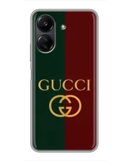 Чехол для Xiaomi Redmi 13C с картинкой «Gucci — темно-зеленый градиент» Чехол для Xiaomi Redmi 13C с картинкой «Gucci — темно-зеленый градиент»
