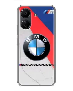 Чохол для Xiaomi Redmi 13C з картинкою «BMW Performance стиль» Чохол для Xiaomi Redmi 13C з картинкою «BMW Performance стиль»