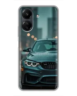 Чехол для Xiaomi Redmi 13C с картинкой «BMW в огнях города» Чехол для Xiaomi Redmi 13C с картинкой «BMW в огнях города»