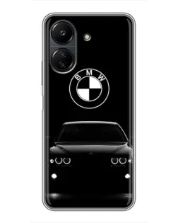Чехол для Xiaomi Redmi 13C с картинкой «BMW — взгляд из темноты» Чехол для Xiaomi Redmi 13C с картинкой «BMW — взгляд из темноты»