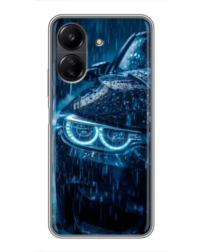 Чехол для Xiaomi Redmi 13C с картинкой «BMW под дождем» Чехол для Xiaomi Redmi 13C с картинкой «BMW под дождем»