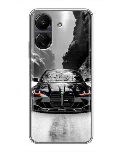 Чехол для Xiaomi Redmi 13C с картинкой «BMW — акварельный дрифт» Чехол для Xiaomi Redmi 13C с картинкой «BMW — акварельный дрифт»