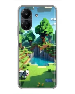 Чехол для Xiaomi Redmi 13C с картинкой «Minecraft летний день» Чехол для Xiaomi Redmi 13C с картинкой «Minecraft летний день»