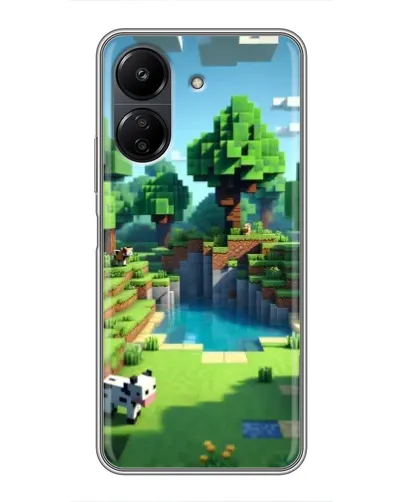 Чехол для Xiaomi Redmi 13C с картинкой «Minecraft летний день» Чехол для Xiaomi Redmi 13C с картинкой «Minecraft летний день»