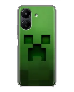 Чехол для Xiaomi Redmi 13C с картинкой «Крипер микро-дизайн» Чехол для Xiaomi Redmi 13C с картинкой «Крипер микро-дизайн»