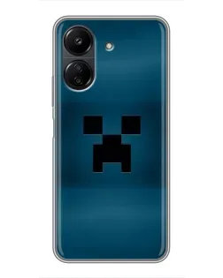 Чехол для Xiaomi Redmi 13C с картинкой «Крипер текстура» Чехол для Xiaomi Redmi 13C с картинкой «Крипер текстура»