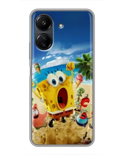 Чехол для Xiaomi Redmi 13C с картинкой «Развлечения на пляже»