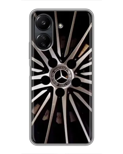 Чехол для Xiaomi Redmi 13C с картинкой «Диск Mercedes»