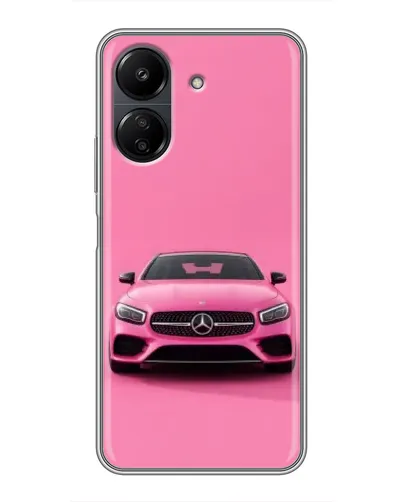 Чехол для Xiaomi Redmi 13C с картинкой «Розовый Mercedes AMG» Чехол для Xiaomi Redmi 13C с картинкой «Розовый Mercedes AMG»
