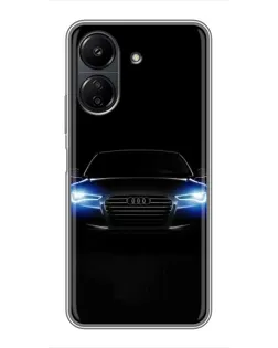 Чохол для Xiaomi Redmi 13C з картинкою «Audi в неоні» Чохол для Xiaomi Redmi 13C з картинкою «Audi в неоні»