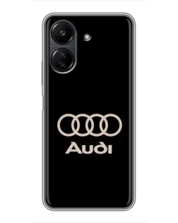 Чохол для Xiaomi Redmi 13C з картинкою «Audi — золотий логотип» Чохол для Xiaomi Redmi 13C з картинкою «Audi — золотий логотип»