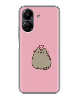 Чехол для Xiaomi Redmi 13C с картинкой «Pusheen сердце» Чехол для Xiaomi Redmi 13C с картинкой «Pusheen сердце»