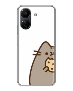 Чехол для Xiaomi Redmi 13C с картинкой «Пушин с печеньем» Чехол для Xiaomi Redmi 13C с картинкой «Пушин с печеньем»